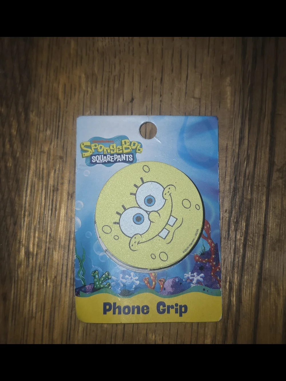 Nickelodeon SpongeBob SquarePants Round Phone Grip BNIB
